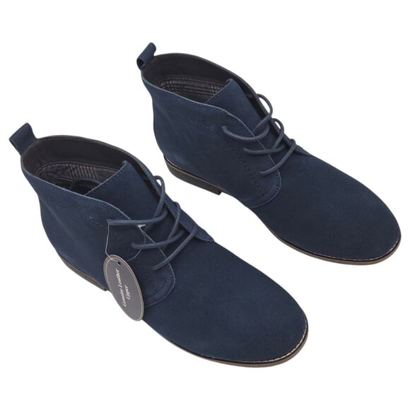 White Mountain Women Auburn Lace Up Ankle Boots Navy Blue 10M Casual All Seasons - Picture 13 of 16